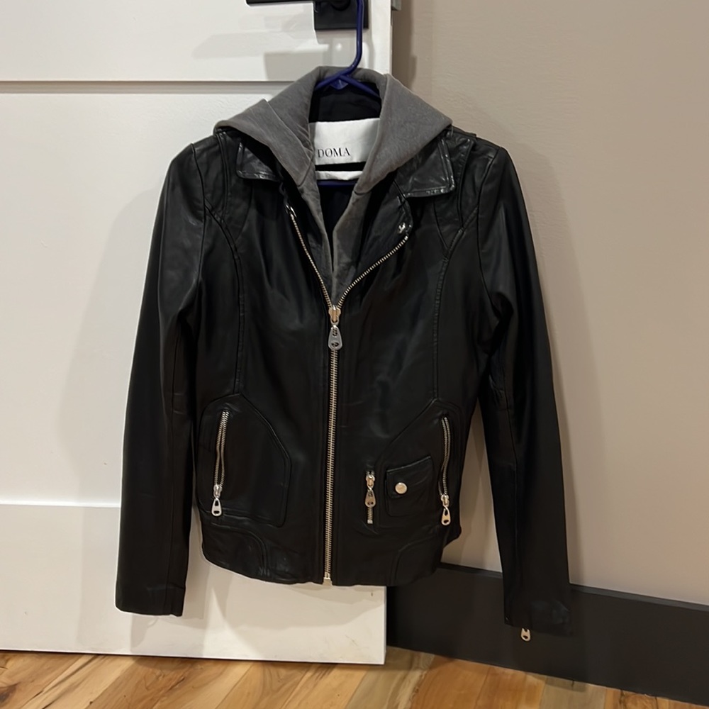 DOMA leather jacket - Picture 2 of 4